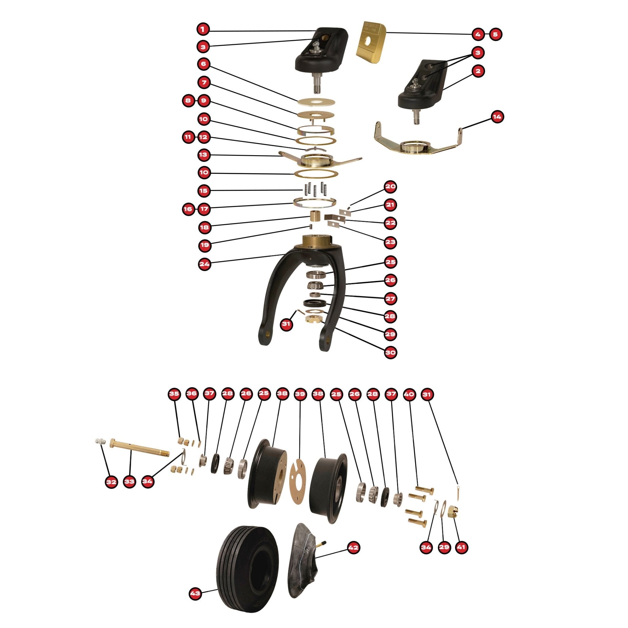 3200 Rebuild Parts - Alaska Gear Company
